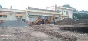 thiruvarur railwaystation construction 2023
